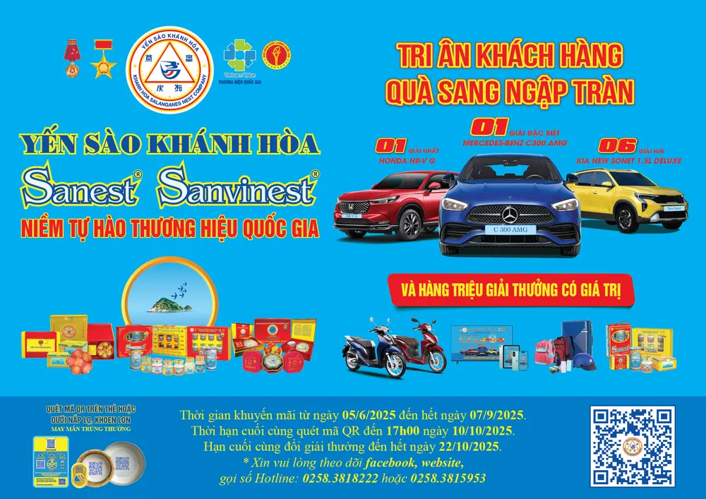 Với tổng giá trị giải thưởng lên đến 100 tỷ đồng, cơ hội trúng thưởng cực dễ đối với khách hàng của Công ty Anh kem Bai YSKH Khuyen mai Online.JPG