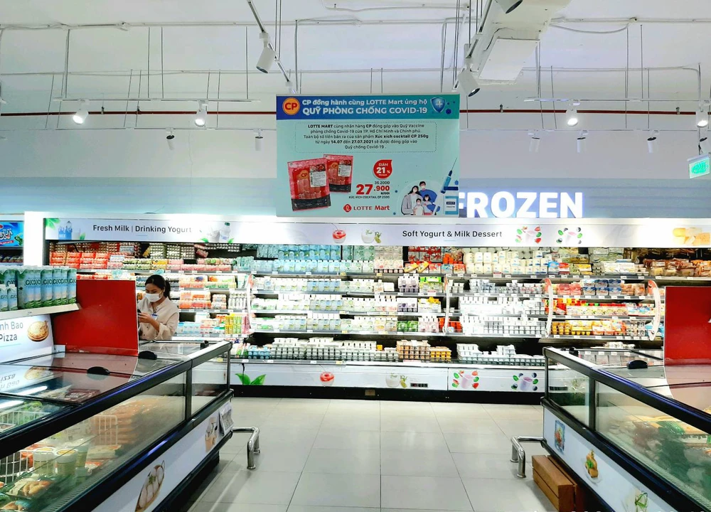 Lotte Mart hợp tác với CP, Vifon cùng Việt Nam chống dịch