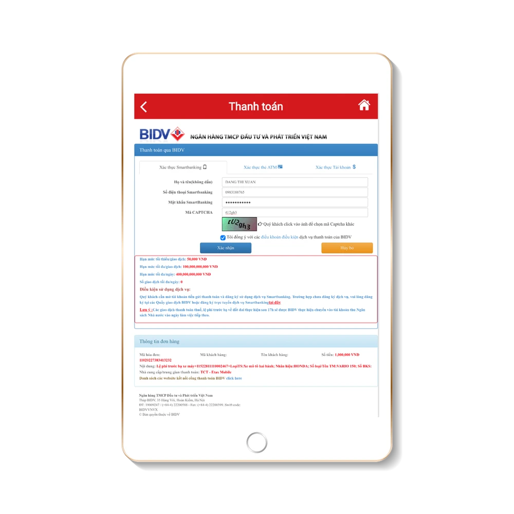 BIDV phối hợp Tổng cục Thuế triển khai dịch vụ nộp thuế qua ứng dụng eTax Mobile ảnh 4 BIDV phối hợp Tổng cục Thuế triển khai dịch vụ nộp thuế qua ứng dụng eTax Mobile ảnh 4
