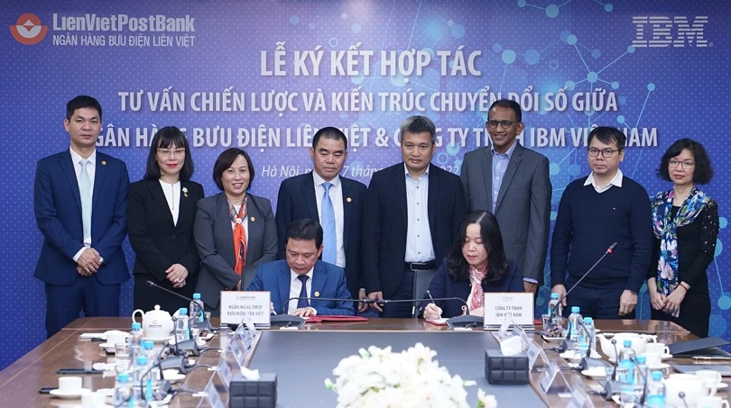 LienVietPostBank hợp tác với IBM nhằm đẩy nhanh quá trình chuyển đổi kỹ thuật số