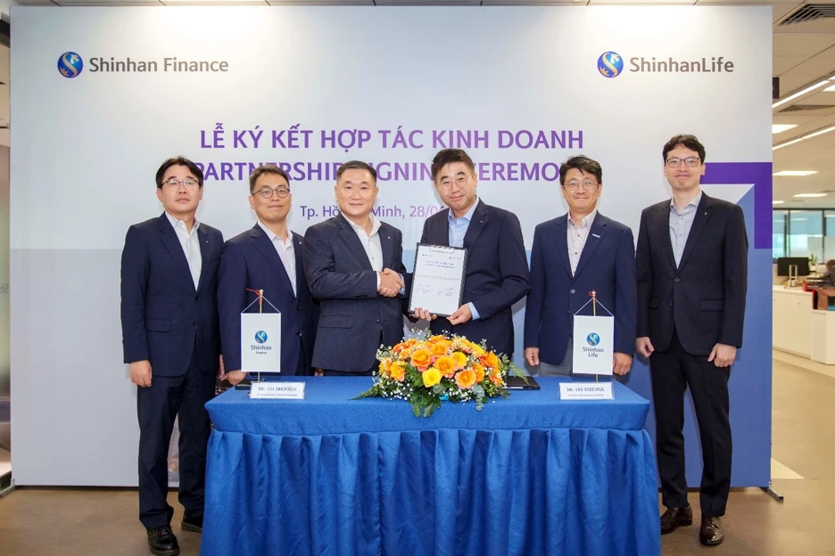 Shinhan Life Việt Nam “bắt tay” cùng Shinhan Finance mở rộng kênh phân phối bảo hiểm