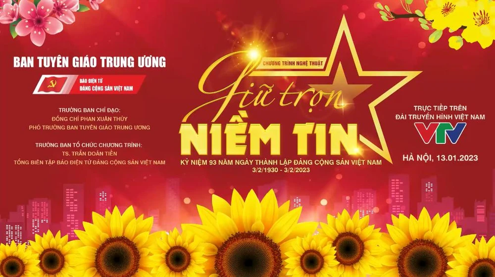 Mừng Đảng, mừng xuân cùng chương trình nghệ thuật “Giữ trọn niềm tin”