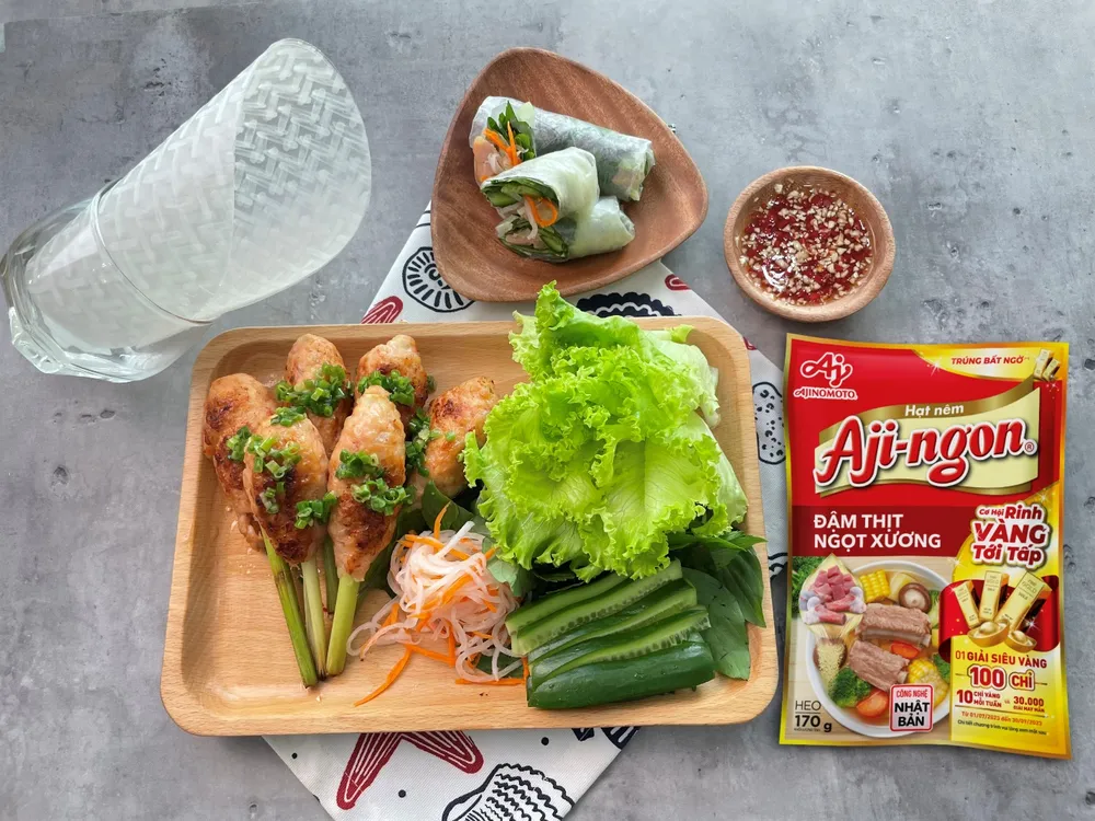 Hạt nêm Aji-ngon® được sử dụng rộng rãi trong chế biến nhiều món ăn Hạt nêm Aji-ngon® được sử dụng rộng rãi trong chế biến nhiều món ăn