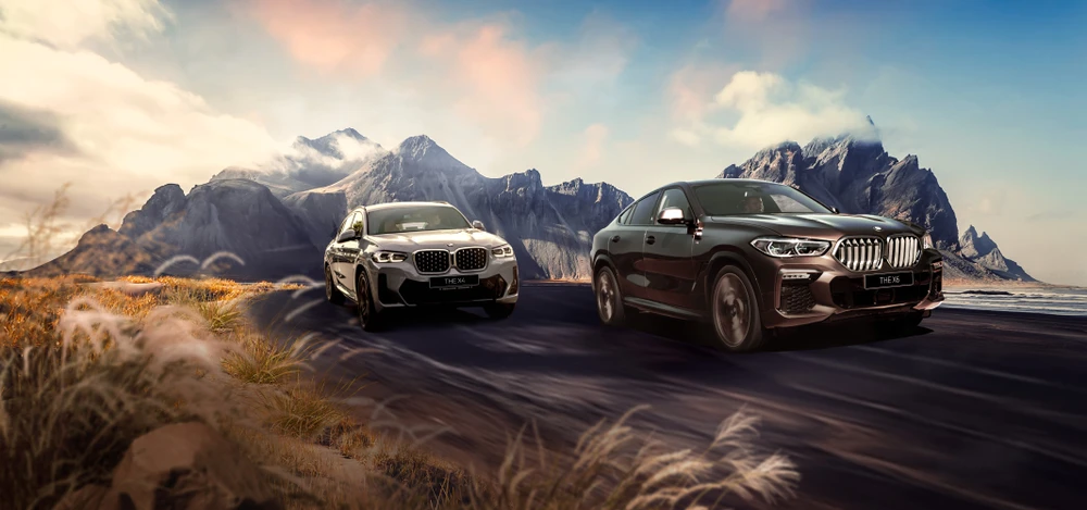 Hình ảnh bộ đôi BMW X6 và BMW X4