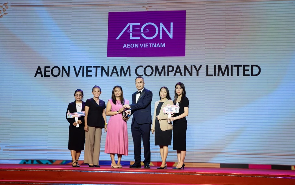 AEON vào Top những nơi làm việc tốt nhất châu Á 5 năm liền