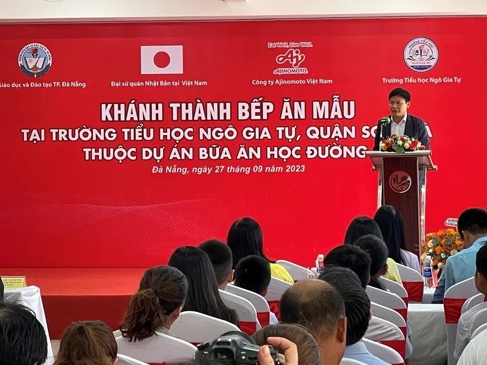 Ông Nguyễn Thanh Đề, Vụ trưởng Vụ Giáo dục Thể chất - Bộ GD-ĐT đánh giá cao hiệu quả dự án Bữa ăn học đường mang lại Ông Nguyễn Thanh Đề, Vụ trưởng Vụ Giáo dục Thể chất - Bộ GD-ĐT đánh giá cao hiệu quả dự án Bữa ăn học đường mang lại