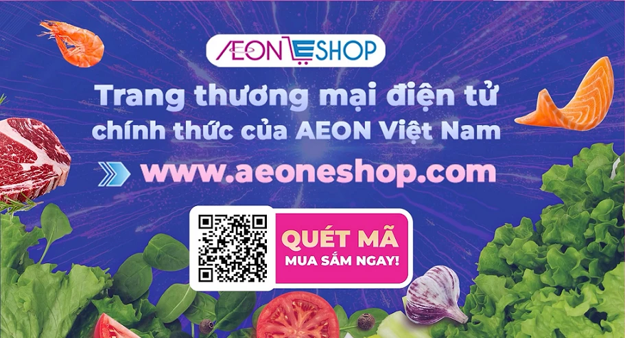 AEON Việt Nam đổi mới trang thương mại điện tử, thêm nhiều tiện ích mới