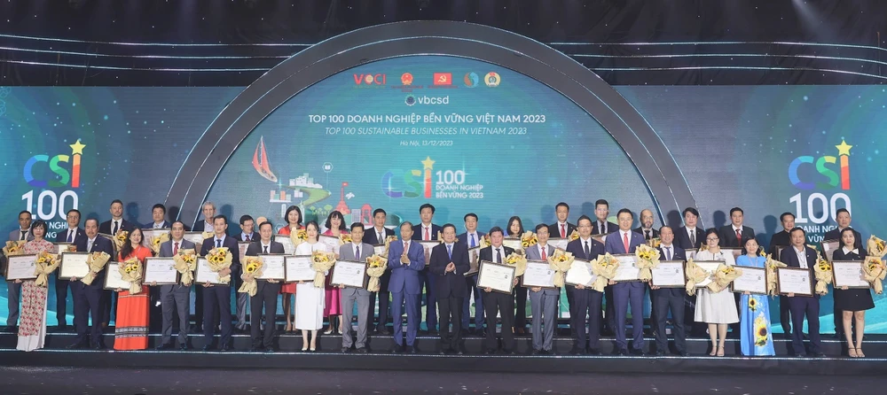 Acecook Việt Nam thuộc Top 100 - Doanh nghiệp Bền vững 2023