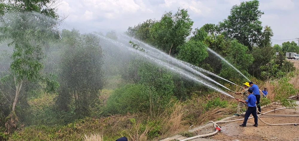 Công ty WVS-LA: Mỗi công nhân viên là một “chiến sĩ” phòng cháy chữa cháy