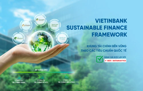 VietinBank công bố Khung Tài chính Bền vững