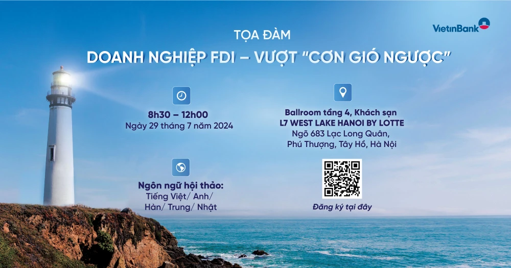 VietinBank tổ chức Tọa đàm Doanh nghiệp FDI – Vượt cơn gió ngược