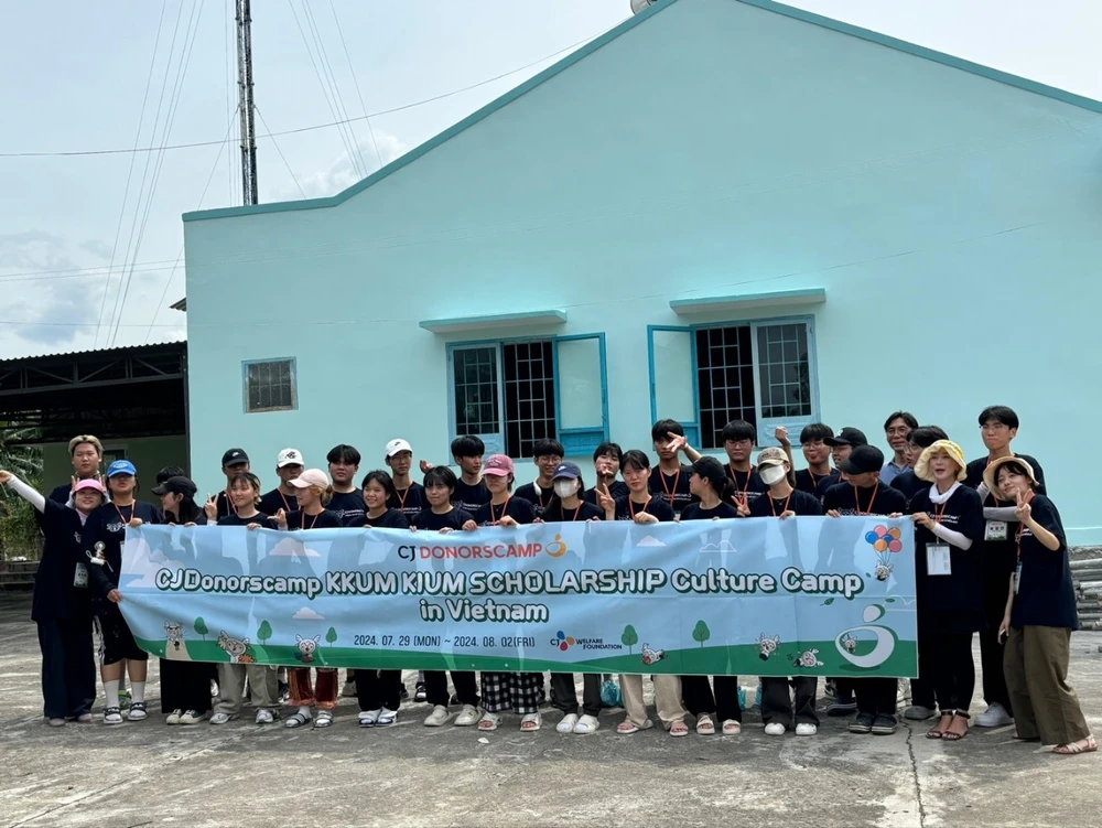 Tập đoàn CJ tổ chức chương trình “Mùa hè yêu thương” tại huyện Ninh Sơn (Ninh Thuận)