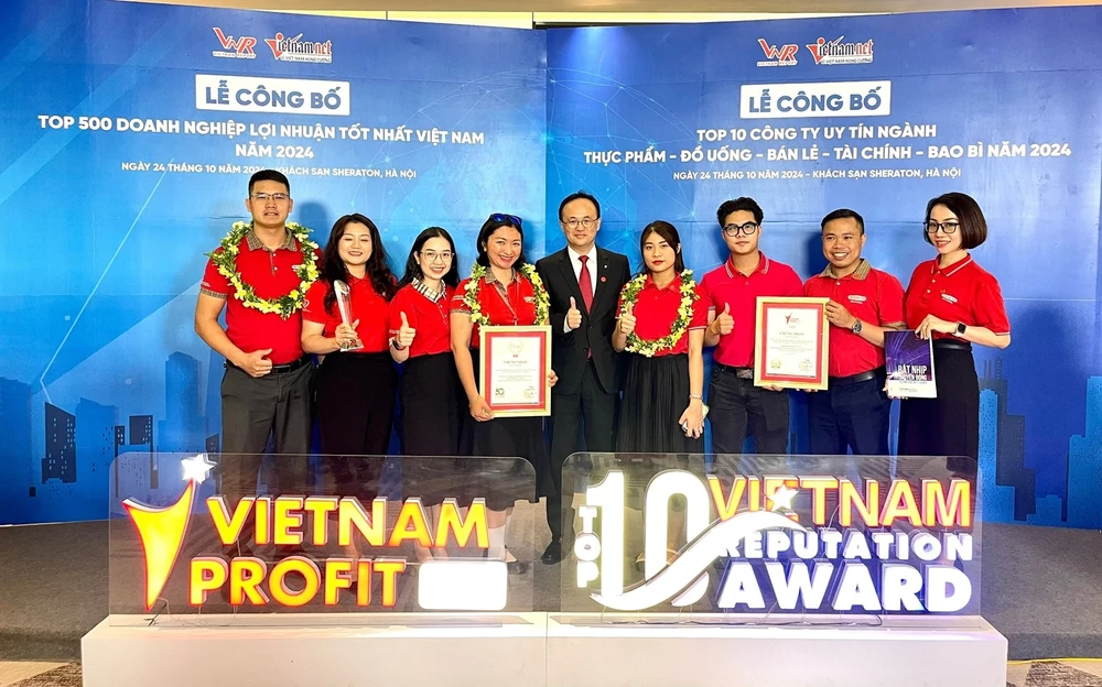 Dai-ichi Life Việt Nam lần thứ 4 đạt danh hiệu “Top 500 Doanh nghiệp Lợi nhuận tốt nhất Việt Nam”