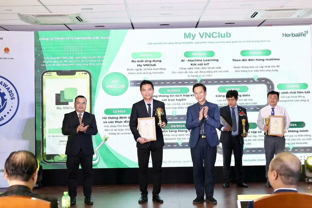 Ứng dụng My VNClub của Herbalife được vinh danh tại I4.0 Awards hình 1.jpg