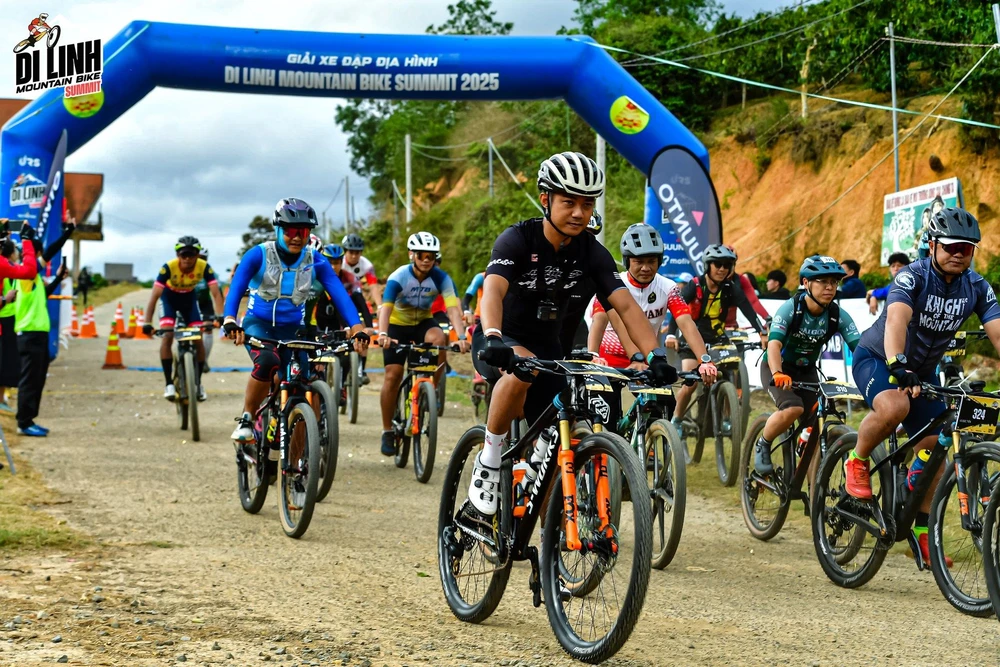 Di Linh Mountain Bike Summit 2025 ghi dấu ấn mạnh mẽ sau mùa đầu tiên