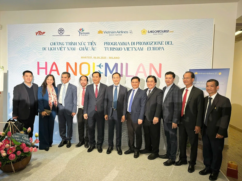 Saigontourist Group và Vietnam Airlines xúc tiến du lịch Việt Nam tại Milan Saigontourist Group và Vietnam Airlines xúc tiến du lịch Việt Nam tại Milan