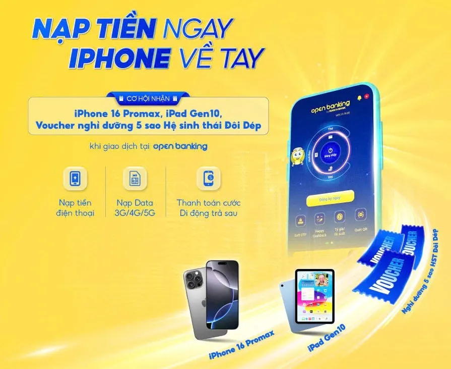 Khách hàng có cơ hội trúng thưởng iPhone 16 cùng nhiều phần quà hấp dẫn khác Hình 2 -Trúng IPHONE.jpeg