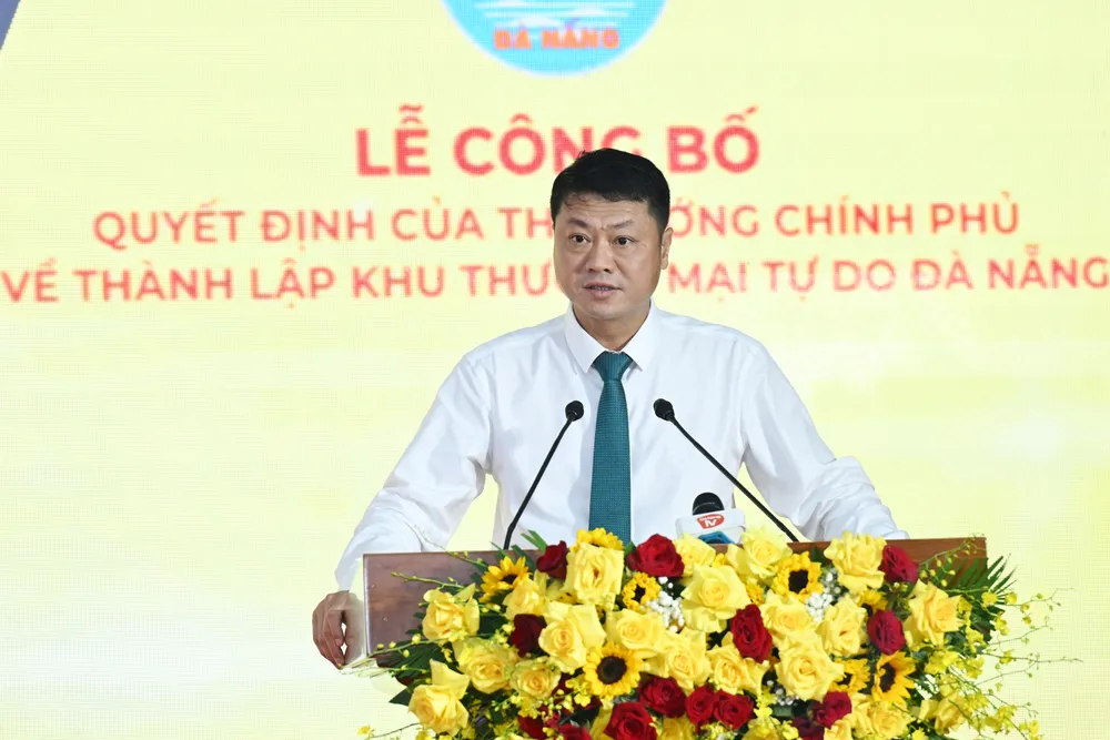Ông Lê Ngọc Lâm, Tổng Giám đốc BIDV phát biểu tại buổi lễ Ảnh 2 (2)(1).jpg