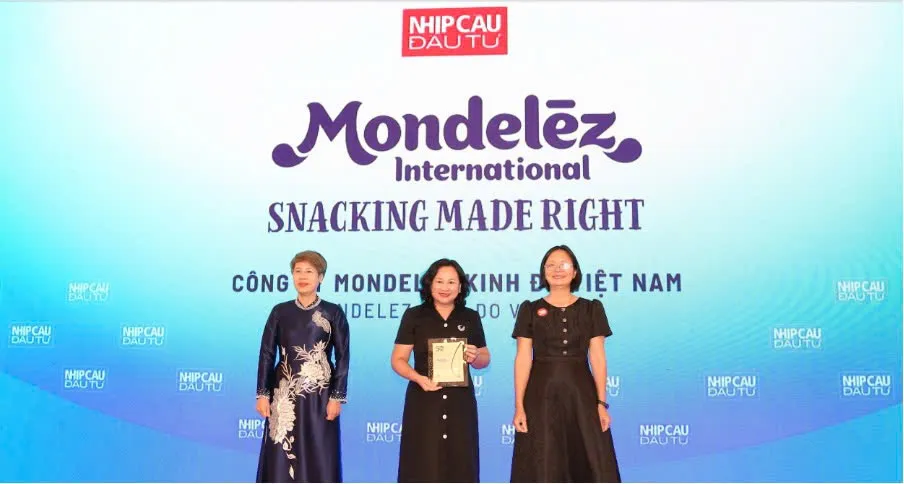 Đây là năm thứ hai liên tiếp, Mondelez Kinh Đô được xướng tên tại giải thưởng này