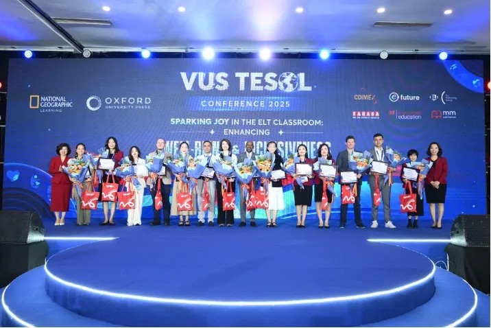 VUS TESOL 2025 quy tụ dàn diễn giả uy tín