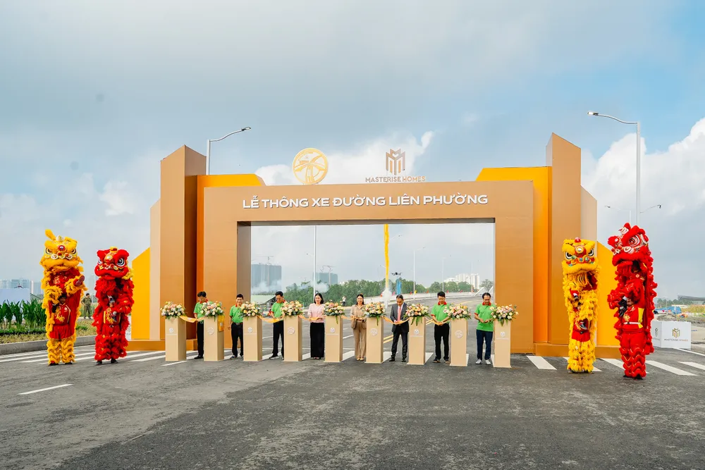 Lễ thông xe Đường Liên Phường - trục giao thông huyết mạch tại khu Đông TPHCM