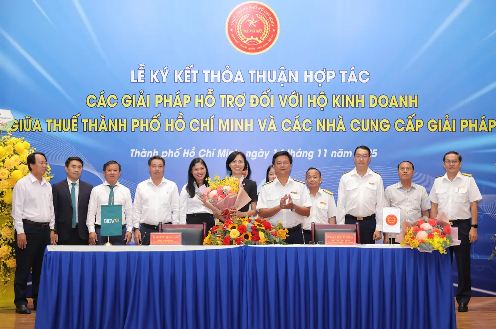 BIDV và Thuế TPHCM ký kết thỏa thuận hợp tác