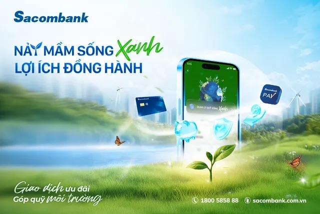 Sacombank ra mắt gói tài chính xanh - Hiện thực hóa cam kết phát triển bền vững ESG