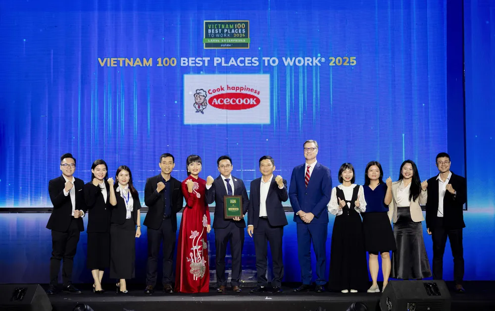 Acecook Việt Nam nhận giải Best Places To Work 2025