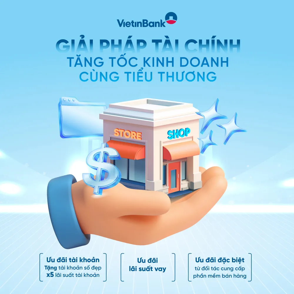 VietinBank đồng hành Chiến dịch 60 ngày cao điểm hỗ trợ hộ kinh doanh chuyển đổi thuế khoán sang kê khai