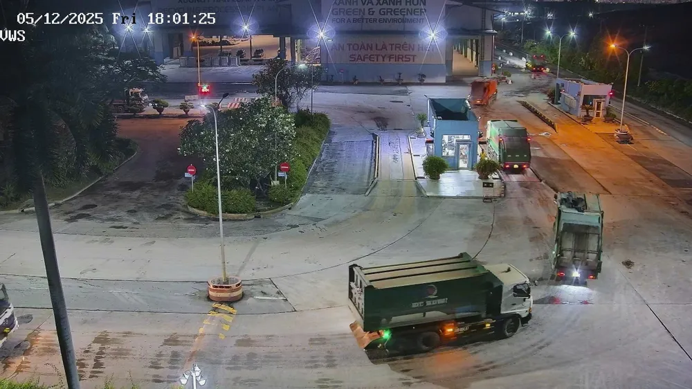 Từ ngày 1-12 đến nay, hoạt động tiếp nhận rác ban đêm tại bãi Đa Phước diễn ra ổn định, không phát sinh sự cố hoặc ảnh hưởng đến quy trình thu gom – vận chuyển của thành phố, doanh nghiệp khẳng định.