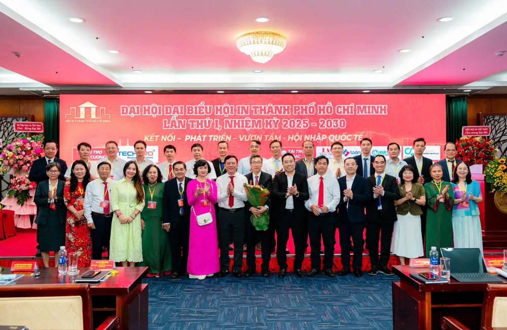 Ban Chấp hành Hội In TPHCM lần I nhiệm kỳ 2025-2030 ra mắt