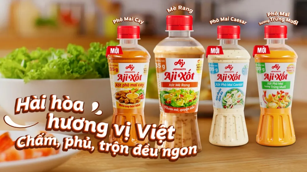 Bộ sưu tập 4 sản phẩm “Aji-Xốt” cho mâm tiệc tết hiện đại