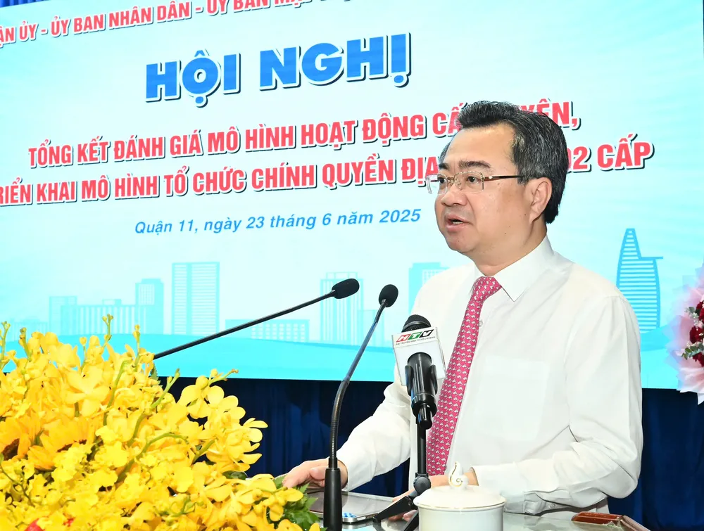 Đồng chí Nguyễn Thanh Nghị phát biểu tại hội nghị. Ảnh: VIỆT DŨNG z6732988781034_b86885551fe9917e153d8c58ee26e0e1.jpg