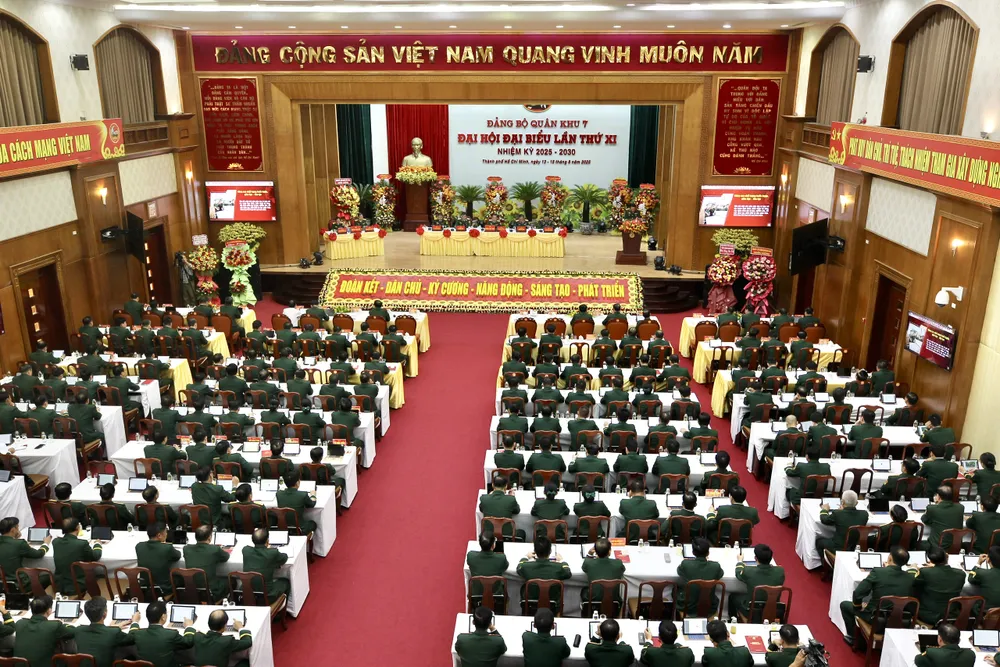 Quang cảnh đại hội. Ảnh: DŨNG PHƯƠNG z6909954638864_2f03aee19036db843717df325ed203be.jpg