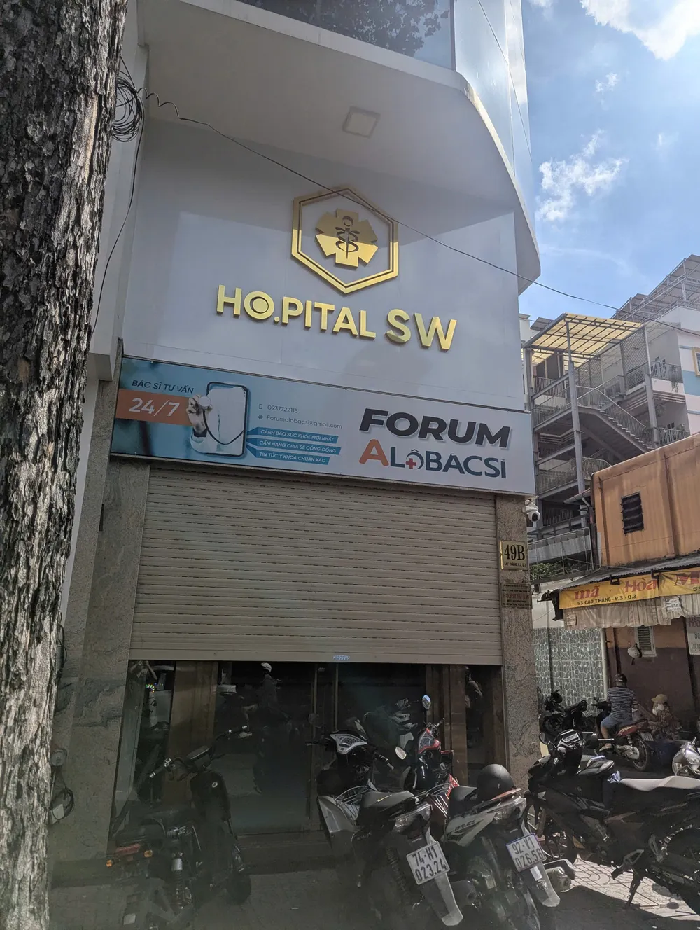 Cơ sở Ho.pital SW. Ảnh: CA z6982990487194_115b9622e089d03c2942a61dfa94c092.jpg