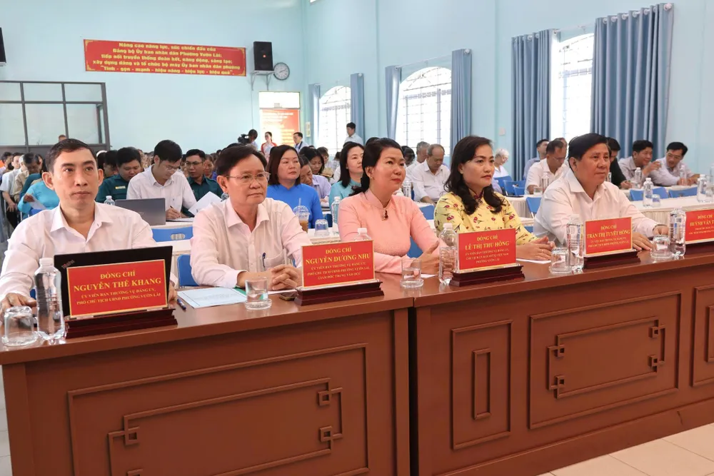Đại biểu dự hội nghị. Ảnh: THẾ KIỆT 557593170_830996152796459_3787384477397430408_n.jpg