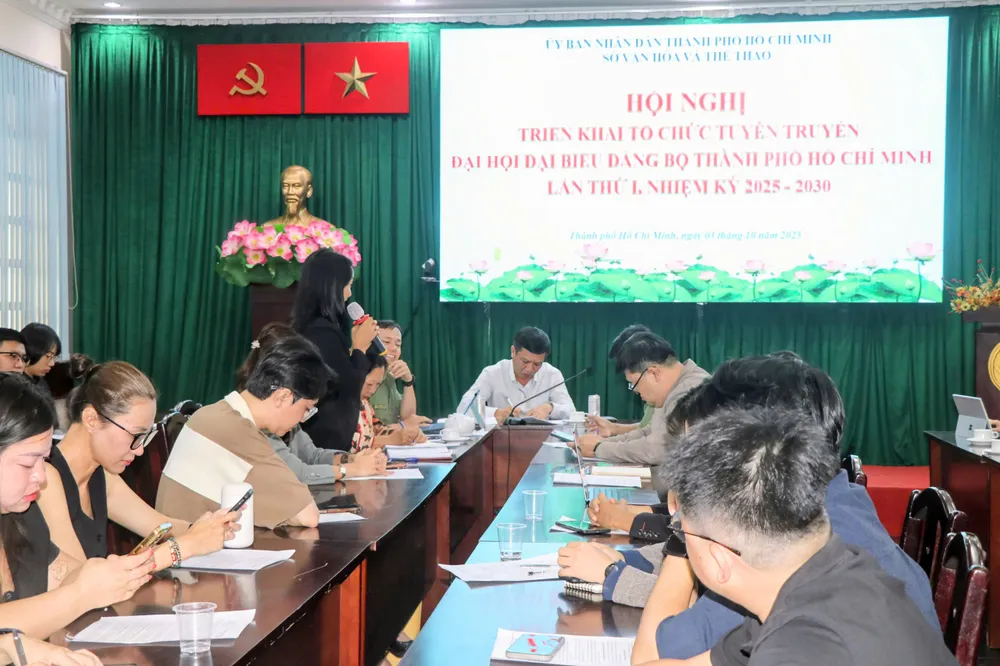 Các đơn vị truyền thông trao đổi ý kiến tại hội nghị z7077947547544_2050a0f594394b73455ac81f874a4e09.jpg