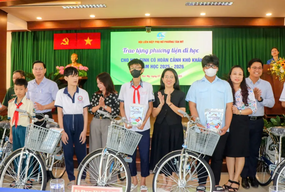 Gần 200 triệu đồng chăm lo người nghèo tại phường Tân Mỹ (TPHCM)