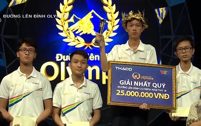 8 giờ 30 ngày 2-9: Chung kết Đường lên đỉnh Olympia năm thứ 18 ảnh 3 8 giờ 30 ngày 2-9: Chung kết Đường lên đỉnh Olympia năm thứ 18 ảnh 3
