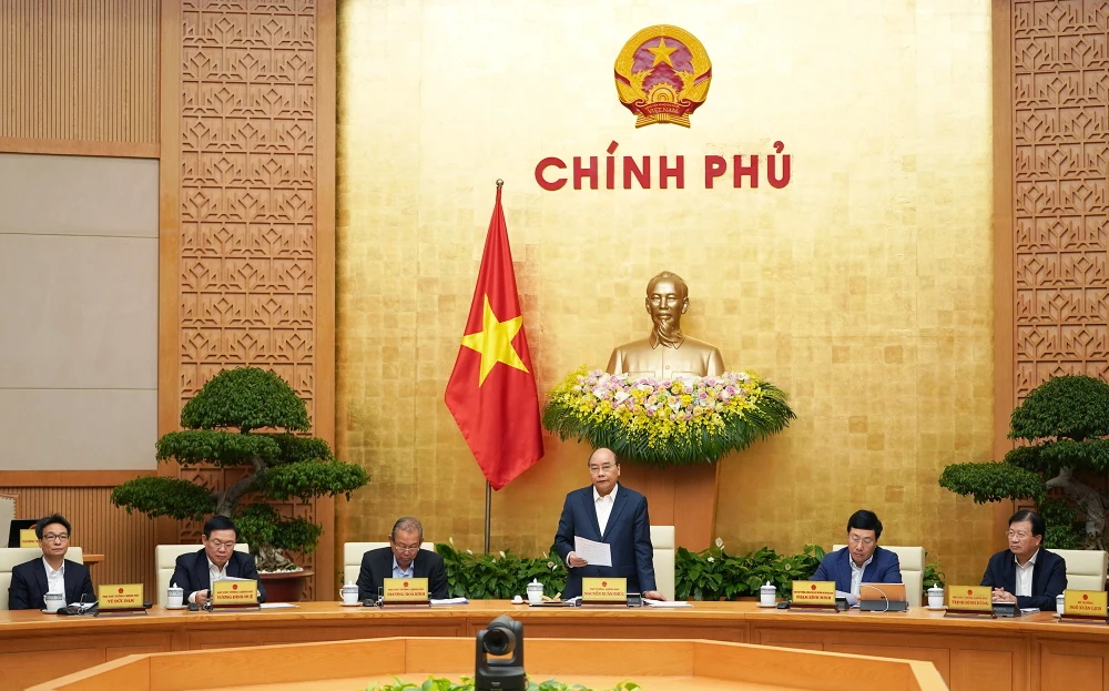 Chính phủ họp ngày 2-12, Ảnh: VGP