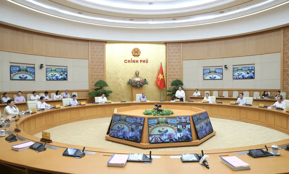 Hội nghị về cải cách hành chính ngày 19-5. Ảnh: QUANG PHÚC