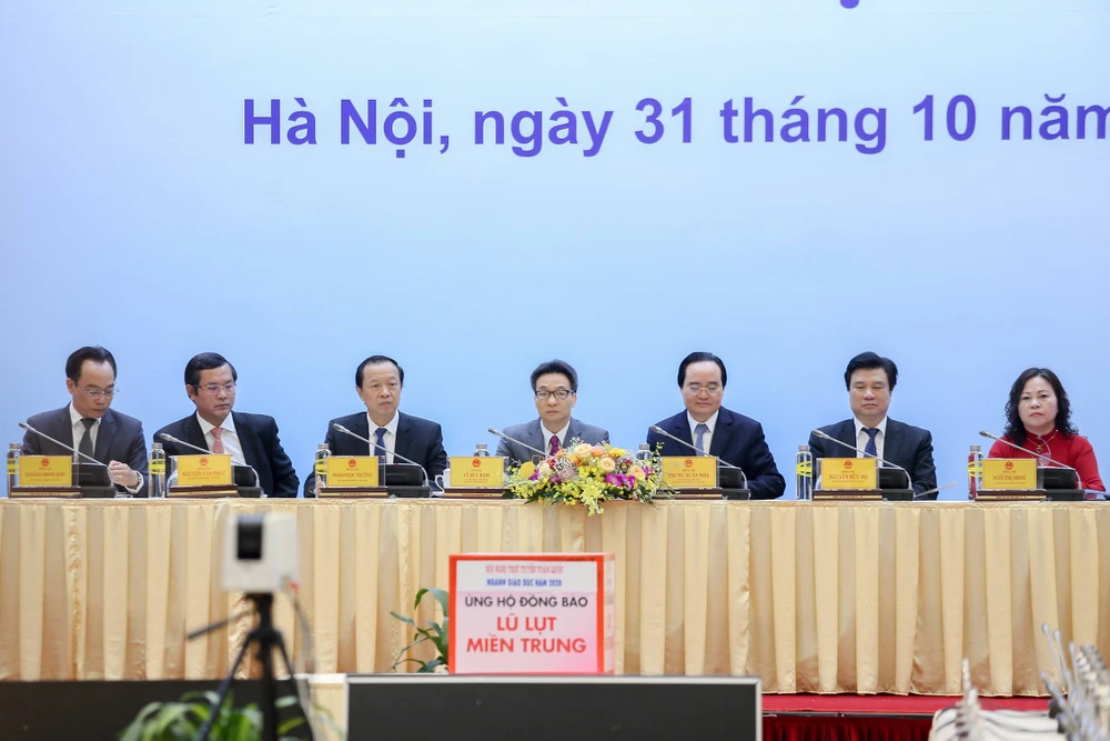 Hội nghị trực tuyến toàn quốc ngành giáo dục năm 2020