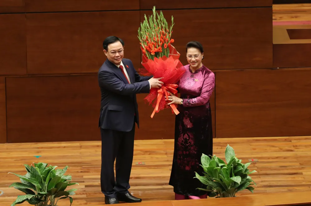 Tân Chủ tịch Quốc hội Vương Đình Huệ tuyên thệ nhậm chức ảnh 4