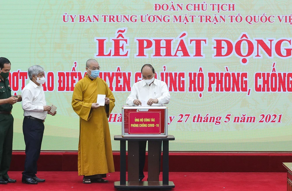 Kêu gọi toàn dân quyên góp ủng hộ phòng, chống dịch Covid-19 ảnh 2 Kêu gọi toàn dân quyên góp ủng hộ phòng, chống dịch Covid-19 ảnh 2
