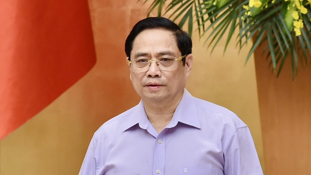 Thủ tướng Phạm Minh Chính. Ảnh: VIẾT CHUNG