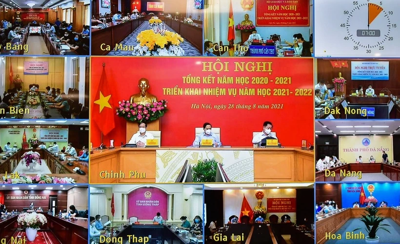 Hội nghị toàn quốc tổng kết năm học 2020-2021 và triển khai nhiệm vụ năm học 2021-2022 