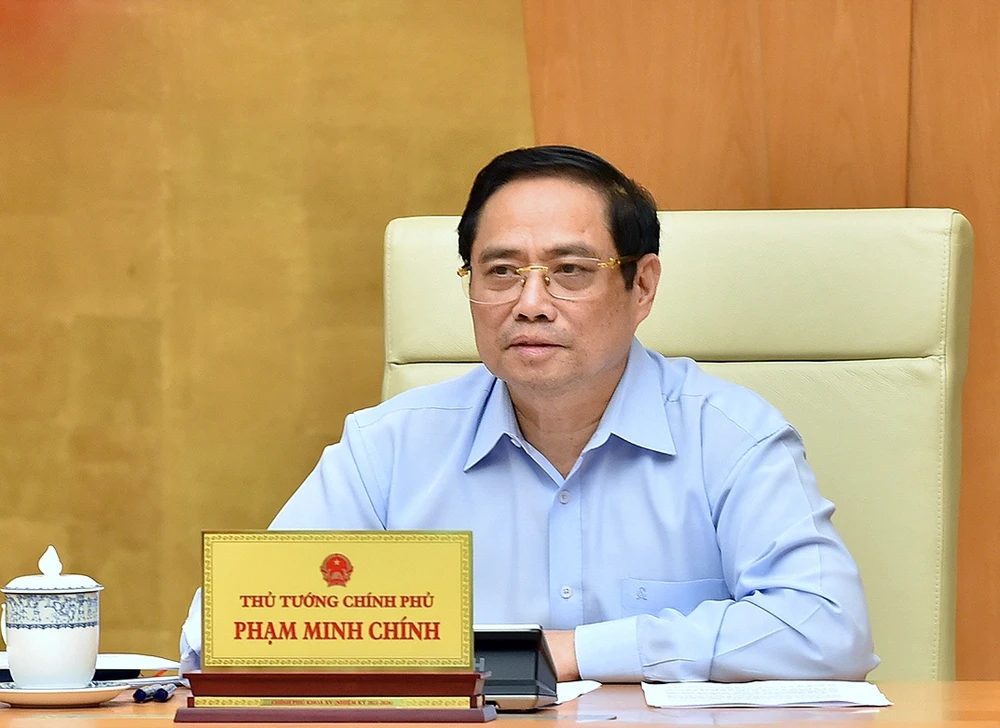 Thủ tướng Phạm Minh Chính. Ảnh: VIẾT CHUNG