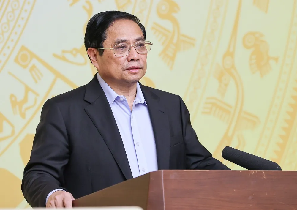 Thủ tướng Phạm Minh Chính. ẢNH: VIẾT CHUNG