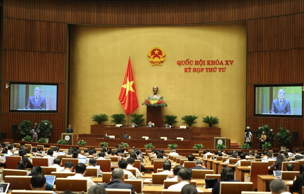 Quốc hội chiều 25-10: Ảnh: QUANG PHÚC