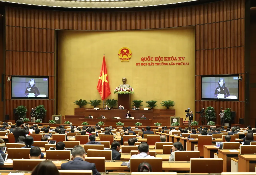 Quốc hội chiều 6-1. Ảnh: QUANG PHÚC Quốc hội chiều 6-1. Ảnh: QUANG PHÚC